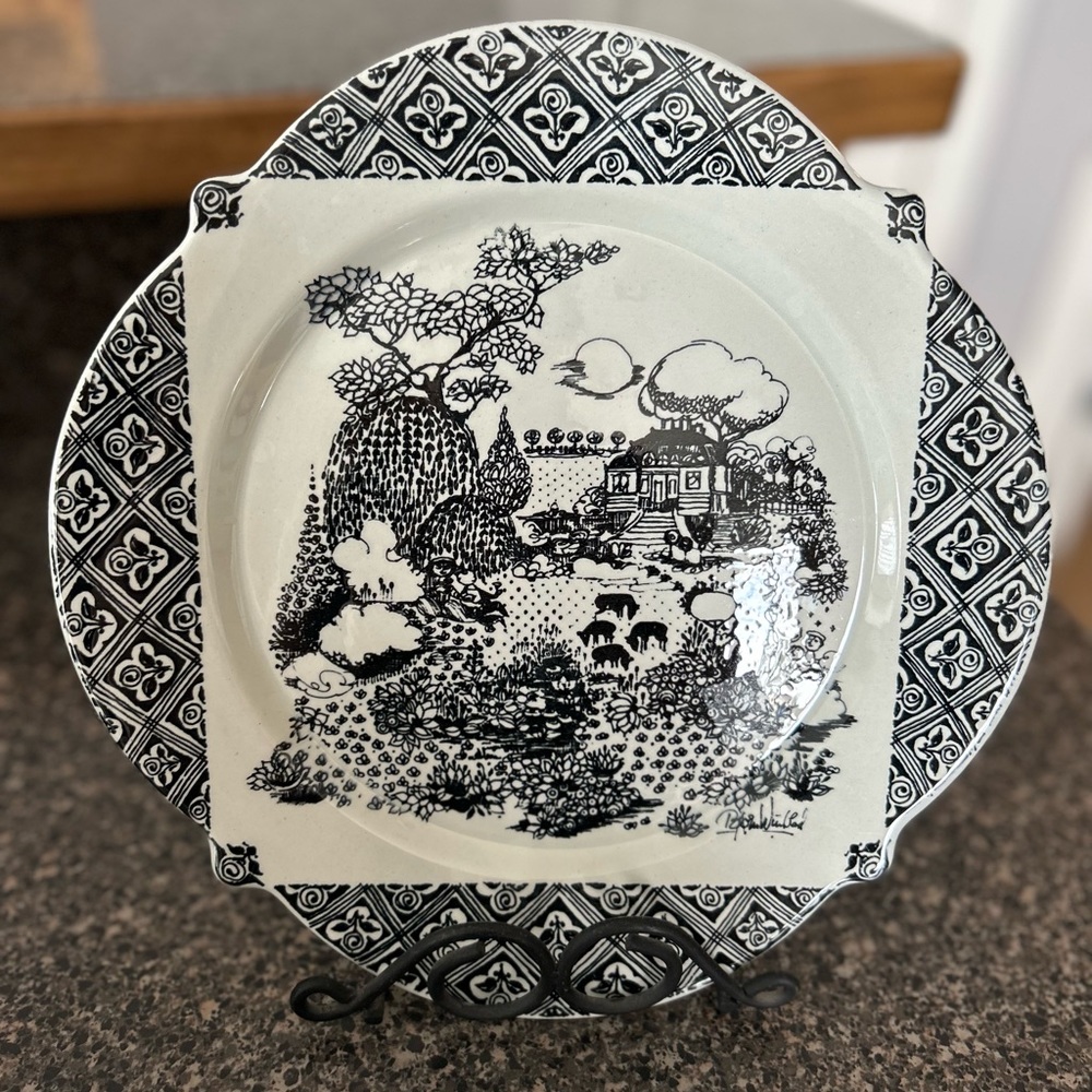 🌶️ EREMITAGE Dish #8002 BJORN WIINBLAD Nymolle Denmark - Picture 7 of 7